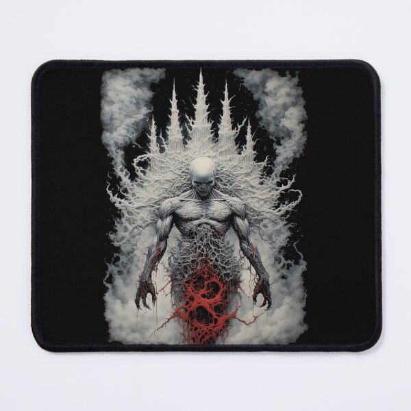Item preview, Dark Gothic Abstract Figure Crimson Core Surreal Illustration (BLACK) designed and sold by MorbidDreams.