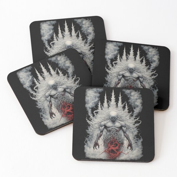 Item preview, Dark Gothic Abstract Figure Crimson Core Surreal Illustration (BLACK) designed and sold by MorbidDreams.