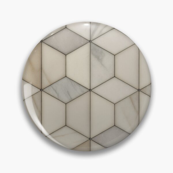Item preview, Elegant Marble Hexagon Tile Seamless Pattern designed and sold by Midnight Veil Designs.