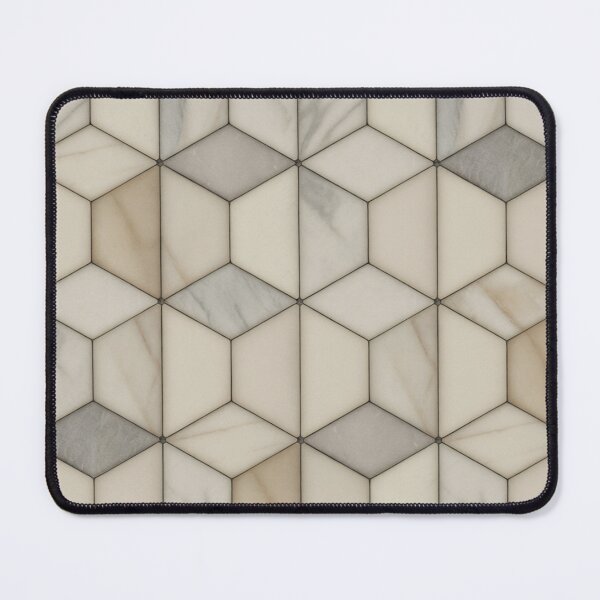 Item preview, Elegant Marble Hexagon Tile Seamless Pattern designed and sold by Midnight Veil Designs.