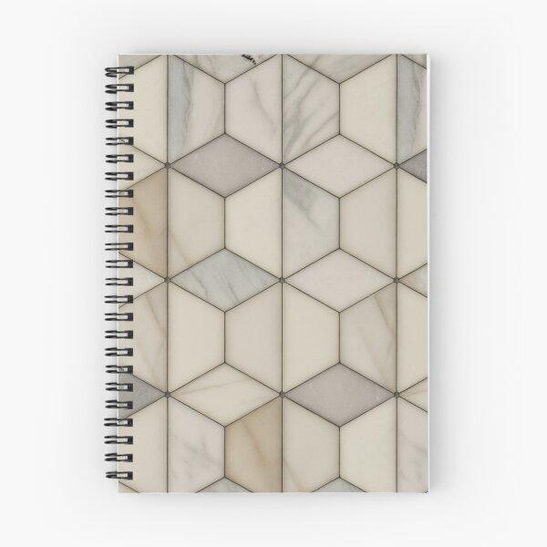 Item preview, Elegant Marble Hexagon Tile Seamless Pattern designed and sold by Midnight Veil Designs.