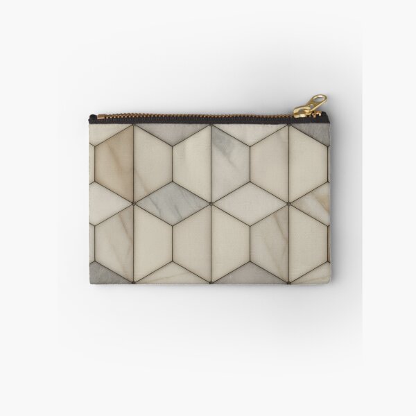 Item preview, Elegant Marble Hexagon Tile Seamless Pattern designed and sold by Midnight Veil Designs.