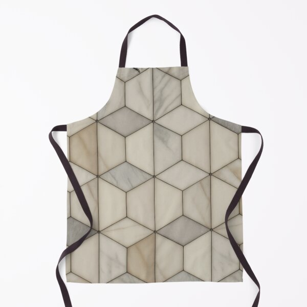 Item preview, Elegant Marble Hexagon Tile Seamless Pattern designed and sold by Midnight Veil Designs.