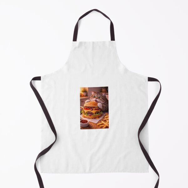 Item preview, Greedy Burger Cat designed and sold by LovelyCatGalaxy.