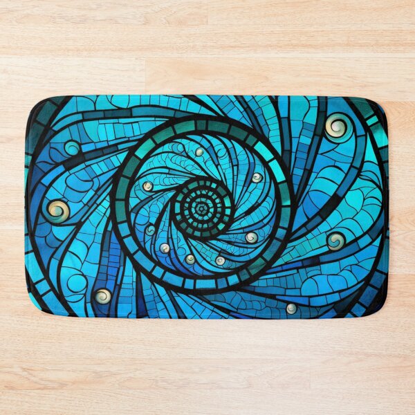 Item preview, New Zealand Māori Paua Pattern Koru Design 879 designed and sold by GrinGalore.
