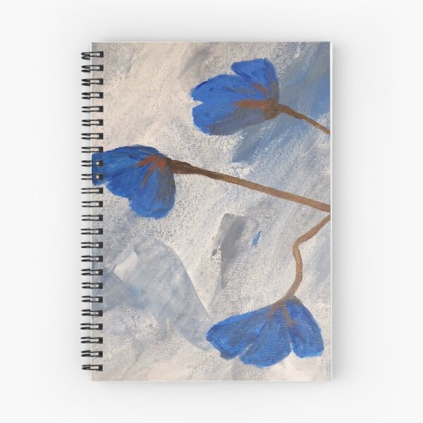 Aperçu de l'œuvre Floraison Azur créée et vendue par coribeth.
