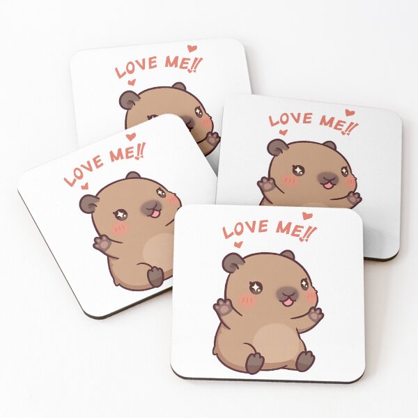 Item preview, Capybara Love Me! designed and sold by Kawaii-Overload.