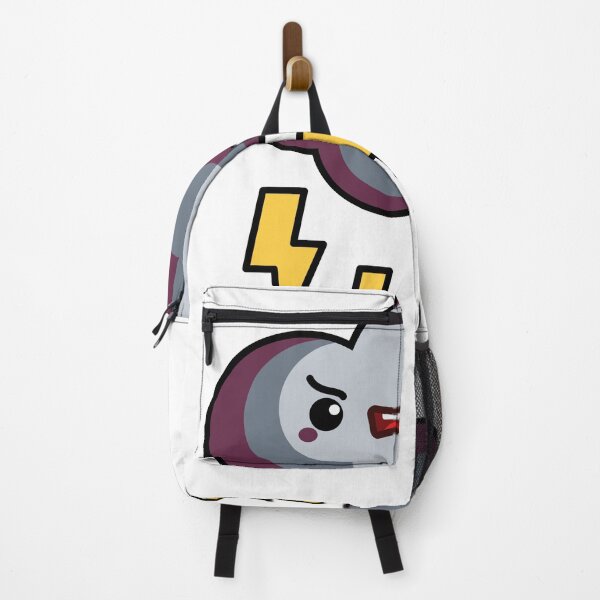 Item preview, Angry Thunderstorm Cloud Sticker | Kawaii Lightning Storm Overload designed and sold by randomblink.