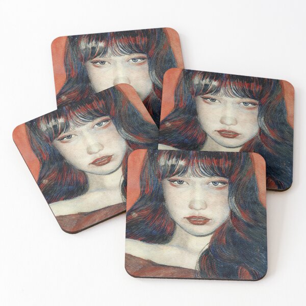 Item preview, Portrait of a girl in red. designed and sold by art-anastasy.