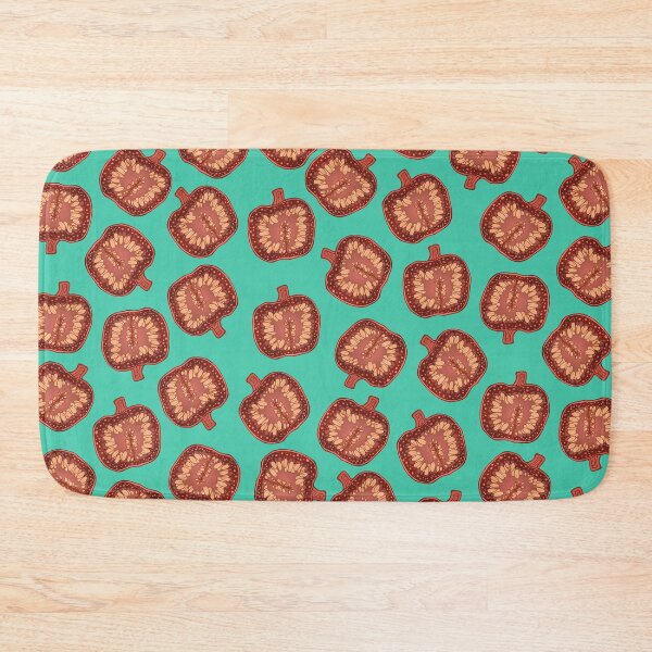 Item preview, Apple Cross-Section Pattern | Emerald Green Repeat Design | Botanical Fruit Illustration designed and sold by AnryMary.
