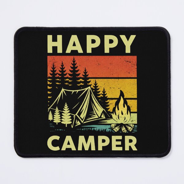 Item preview, Happy Camper Camp Camping Summer Trip Camping designed and sold by Kladhadredo.