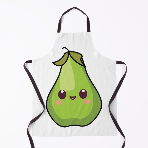 Item preview, Cute Kawaii Pear Sticker | Adorable Smiling Fruit Character designed and sold by randomblink.