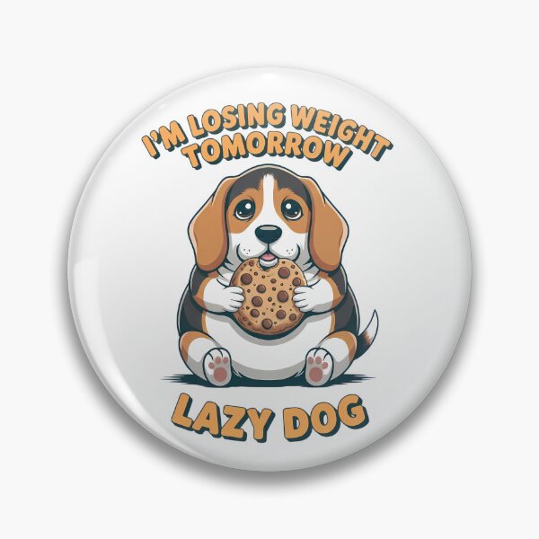 Item preview, I’ll Lose Weight Tomorrow – Funny Dog Cookie Diet Design designed and sold by Art-Arcade6.