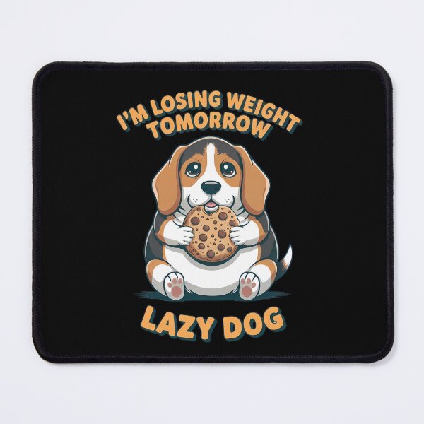 Item preview, I’ll Lose Weight Tomorrow – Funny Dog Cookie Diet Design designed and sold by Art-Arcade6.