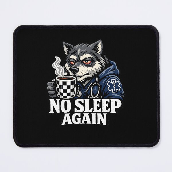 Item preview, No Sleep Again EMT Paramedic Shirt – Funny Night Shift EMS Design designed and sold by ClinicalHubs.