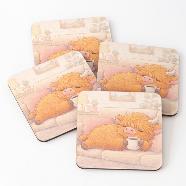 Item preview, Do Nothing Club – Highland Cow designed and sold by Creative and Humorous Arts.
