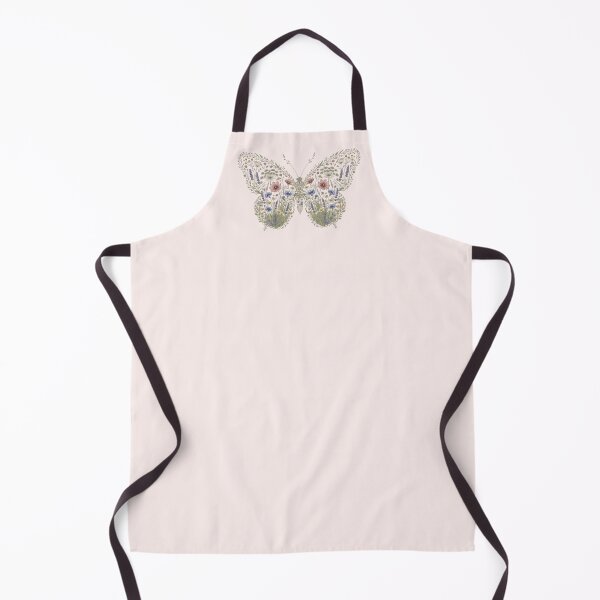 Item preview, Floral Butterfly Silhouette Nature Lover Girl Woman III designed and sold by Lemon Pepper.