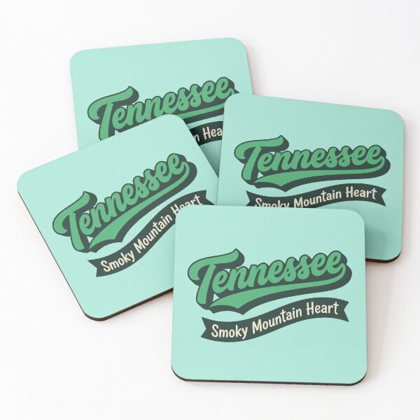 Item preview, Tennessee Pride Retro Smoky Mountain Heart designed and sold by Cozy-Old-Pub.