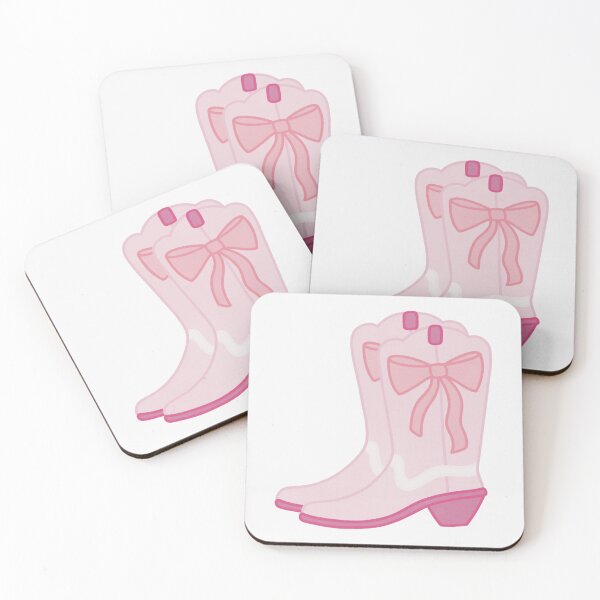Item preview, Cute Pink Cowboy Boots with Bows designed and sold by winterpumpkin.