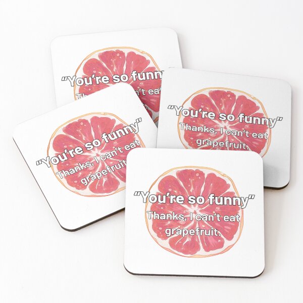 Item preview, I can’t eat grapefruit designed and sold by DanasFantasyArt.