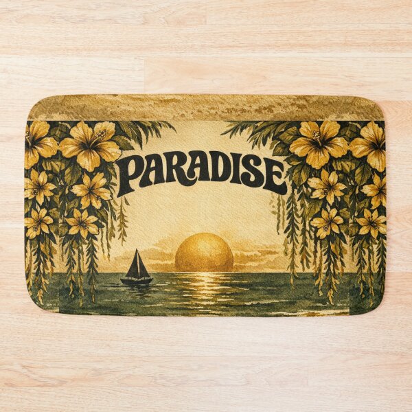 Item preview, Green Beach Paradise Sunset Sailboat bag designed and sold by JediKittenWars.