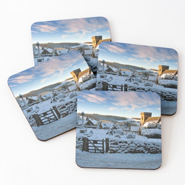 Item preview, Snowshill Village Winter Scene Cotswolds Gloucestershire designed and sold by AndyEvansPhotos.
