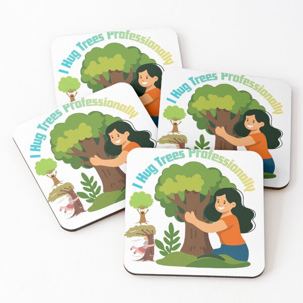 Item preview, I Hug Trees Professionally Funny Nature Lover Shirt | Eco Friendly Humor Tee | Tree Hugger Gift Idea designed and sold by Anasalseady.
