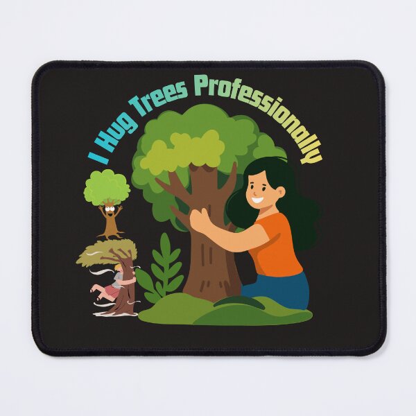 Item preview, I Hug Trees Professionally Funny Nature Lover Shirt | Eco Friendly Humor Tee | Tree Hugger Gift Idea designed and sold by Anasalseady.