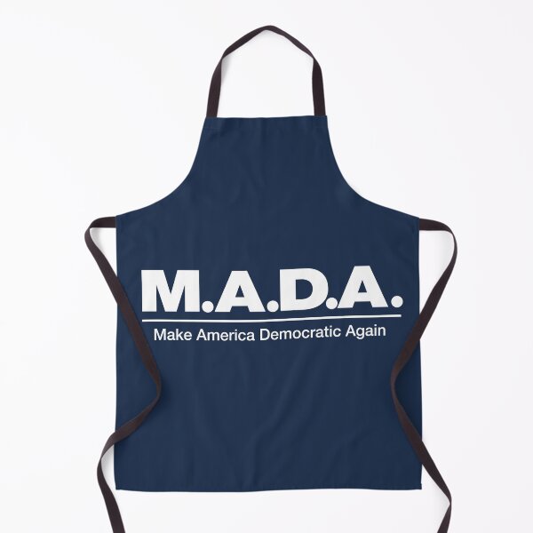 Item preview, M.A.D.A. — Make America Democratic Again Bold Statement Tee - White designed and sold by VoglR.
