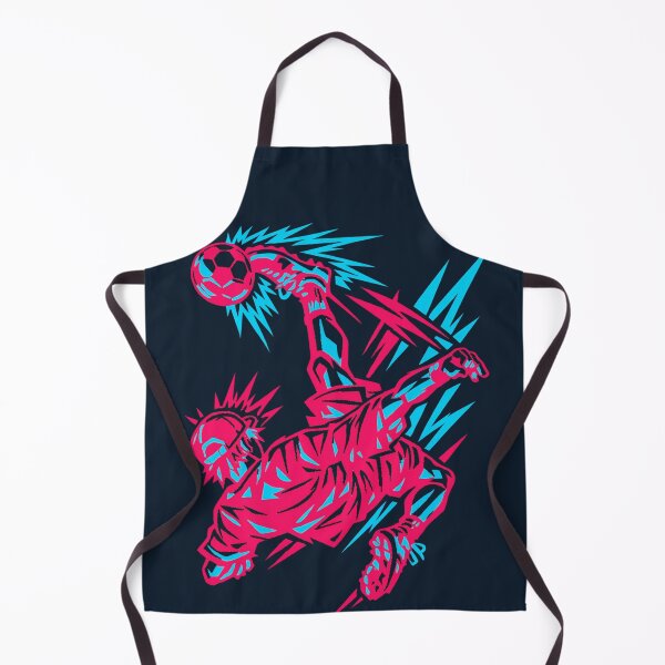 Item preview, Neon Soccer Bicycle Kick Graphic – Manga Street Football Art – Cyberpunk Futbol Player Design designed and sold by JonelCrafts.