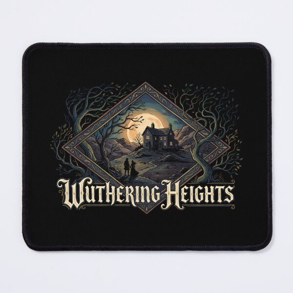 Item preview, Wuthering Heights Heathcliff And Catherine Emily Bronte Illustration designed and sold by Fenay Designs.