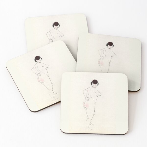 Item preview, Geisha observing her rear designed and sold by Le poulpe rêveur.