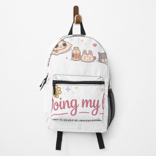 Item preview, Doing My Best (Bare Minimum) Cute Lazy Humor Design | Kawaii Sloth Aesthetic Quote designed and sold by Sanika arts .