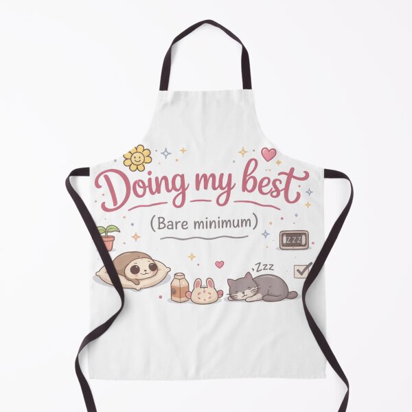Item preview, Doing My Best (Bare Minimum) Cute Lazy Humor Design | Kawaii Sloth Aesthetic Quote designed and sold by Sanika arts .