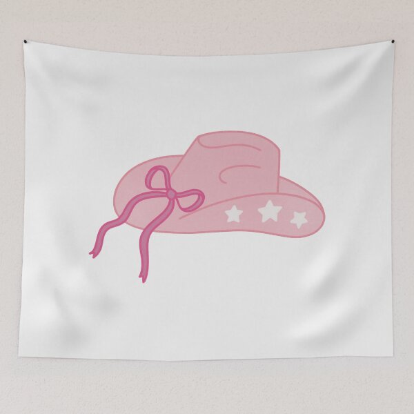 Item preview, Cute Pink Cowboy Hat with Bow designed and sold by winterpumpkin.
