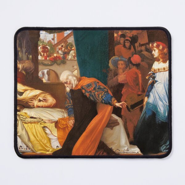 Item preview, Frederic Leighton: The Feigned Death of Juliet (1858) - Victorian Shakespeare Art designed and sold by stevepmp.