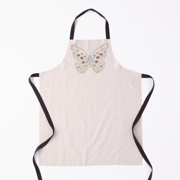 Item preview, Floral Butterfly Silhouette Nature Lover Girl Woman IV designed and sold by Lemon Pepper.