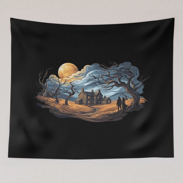 Item preview, Wuthering Heights Landscape Emily Bronte Gothic Moors designed and sold by Fenay Designs.