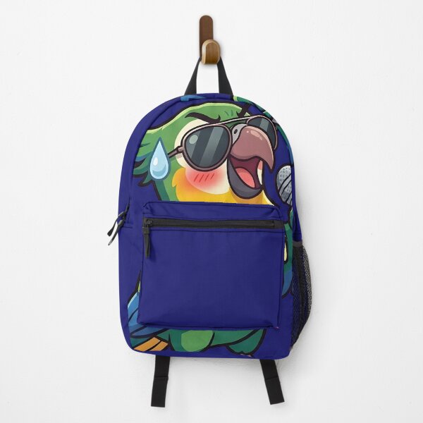 Item preview, Cool Concentrated Parrot Singing Karaoke - Anime Style Sticker & T-Shirt designed and sold by WalterAdd.