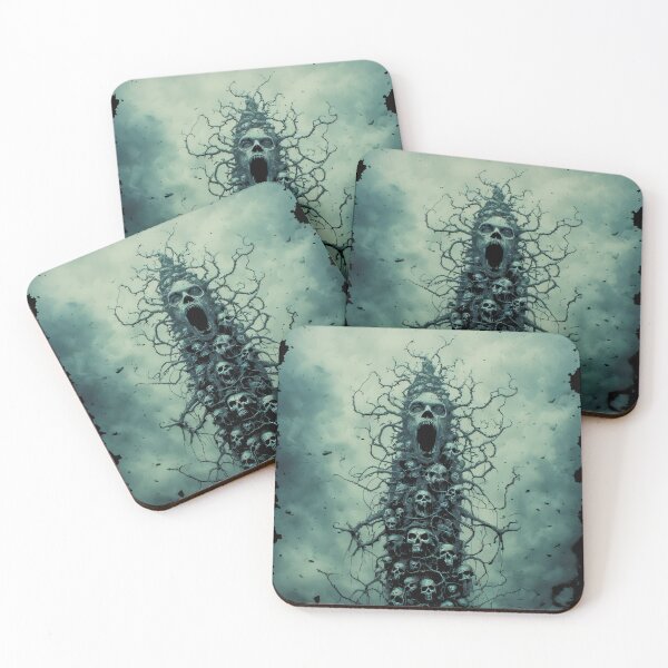 Item preview, Rooted Corpse Dark Gothic Horror Art (BLACK) designed and sold by MorbidDreams.