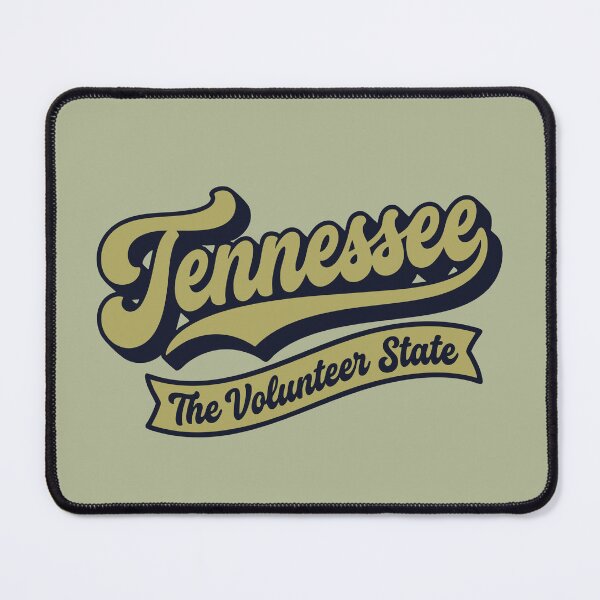 Item preview, Retro Tennessee State Pride - The Volunteer State Vintage Script designed and sold by Cozy-Old-Pub.