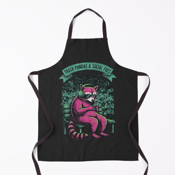 Item preview, "Trash Pandas & Social Foes" Funny Introvert Raccoon Meme designed and sold by Cipher & Soul.