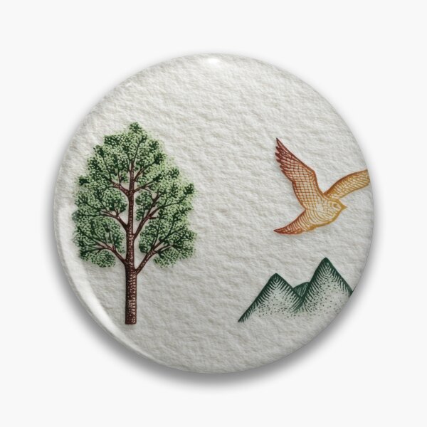 Item preview, Tree-filled mountain views designed and sold by anytka.