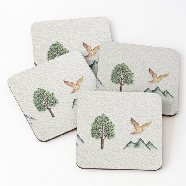 Item preview, Tree-filled mountain views designed and sold by anytka.
