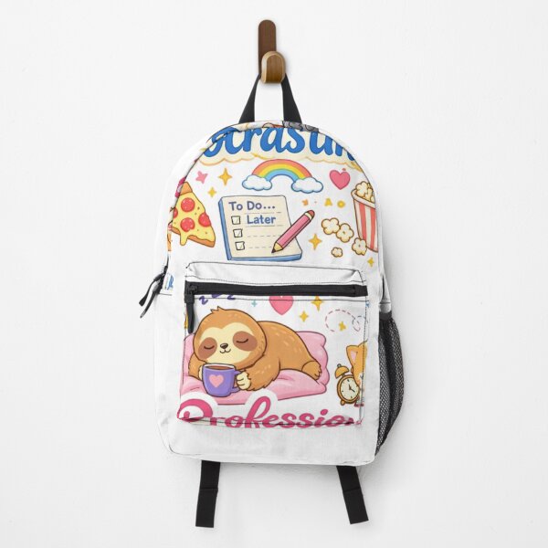 Item preview, Professional Procrastinator Cute Sloth Cat Funny Lazy Aesthetic Design designed and sold by Sanika arts .