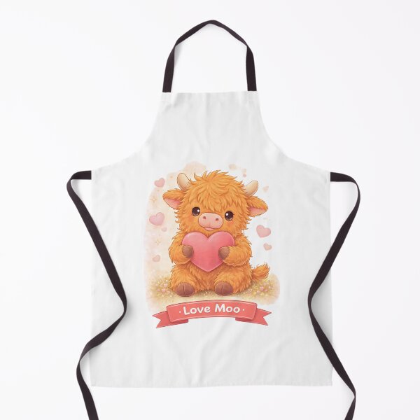 Item preview, Love Moo – Highland Cow designed and sold by Creative and Humorous Arts.