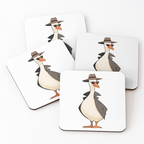 Item preview, Cool Goose in Sunglasses – Funny Stylish Animal Illustration designed and sold by Droosam.
