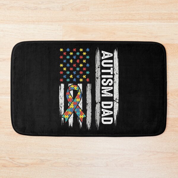 Item preview, Autism Awareness Dad USA Flag Fathers Day designed and sold by OlakunleOloroz.