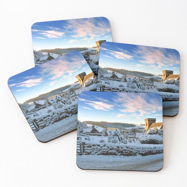Item preview, Snowshill Village Winter Scene Cotswolds Gloucestershire designed and sold by AndyEvansPhotos.