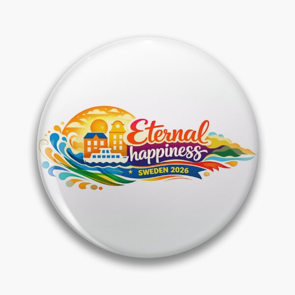 Item preview, Eternal happiness international convention Sweden 2026 designed and sold by InkyKidArt.